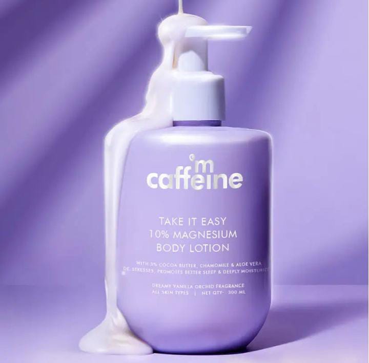 mCaffeine Take It Easy 10% Magnesium Body Lotion 300ml