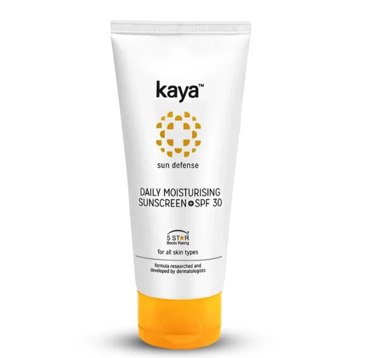 Kaya Daily Moisturising Sunscreen- For Dry Skin- SPF 30 - 75ml