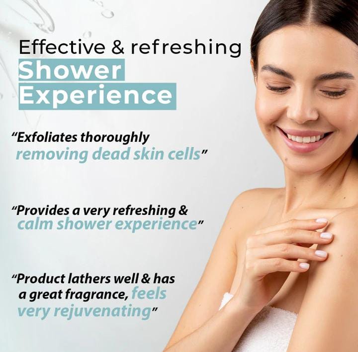 KAYA Sea Salt Exfoliating Shower Gel (240 ml)