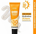Enn Beauty GHEE Brightening Lip Balm SPF 30 PA++ - product shot with ghee texture
