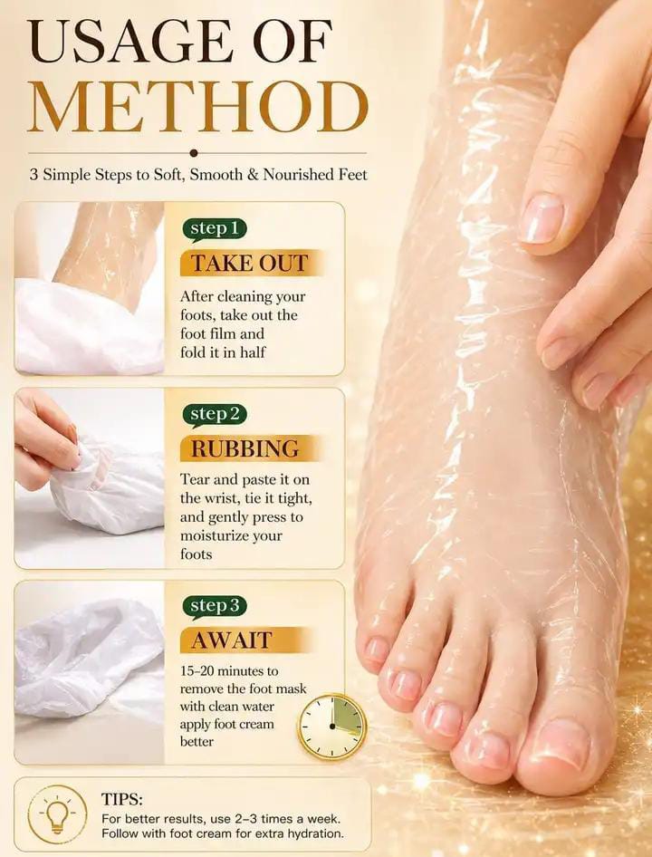 Cuvly Rice Raw Pulp Foot Mask 35ml