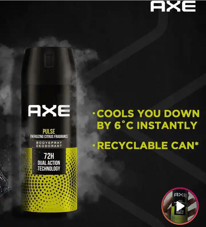 Axe Men Bodyspray Deodorant - Pulse