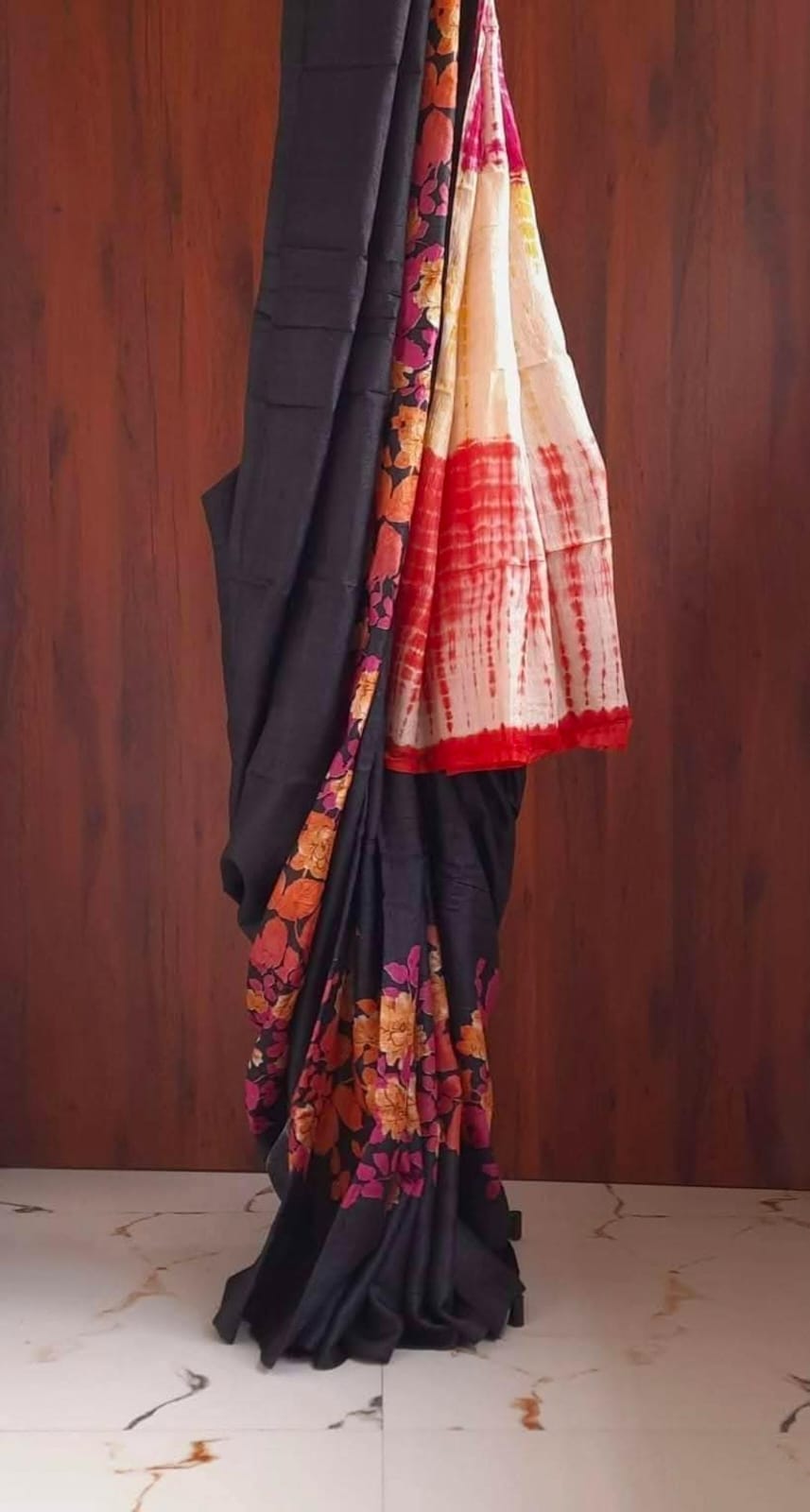 Pure Tussar Print Saree