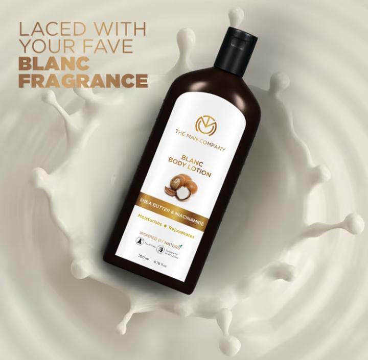 The Man Company Blanc Body Lotion
