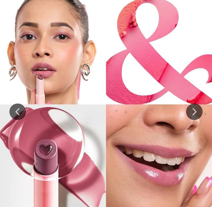 Blue Heaven Jelly & Butter Lip Balm - Dusty Rose shade