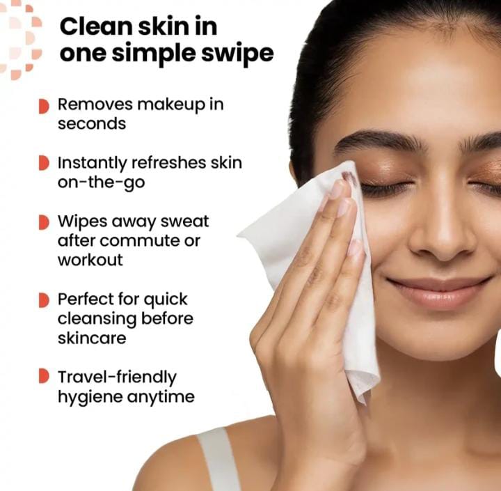 Kaya Everyday Cleansing Wipes with Niacinamide packaging