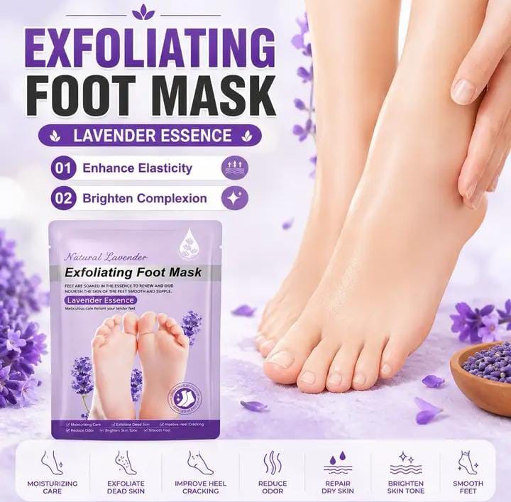 Sadoer Natural Lavender Exfoliating Foot Mask