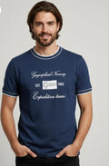 Geographical Norway Expedition Team T-Shirt on model