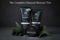 The Man Company Charcoal Skincare Trio – Face Wash, Scrub & Moisturiser Combo