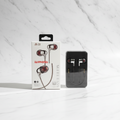 JX-20 Hi-Res Audio Earphones – Super Bass Wired Earphones with Mic