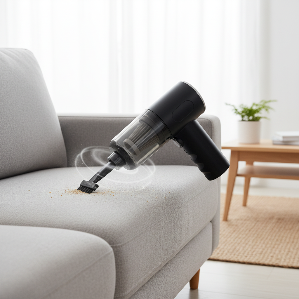 3-in-1 Portable Mini Vacuum Cleaner – Wireless Handheld for Home & Car